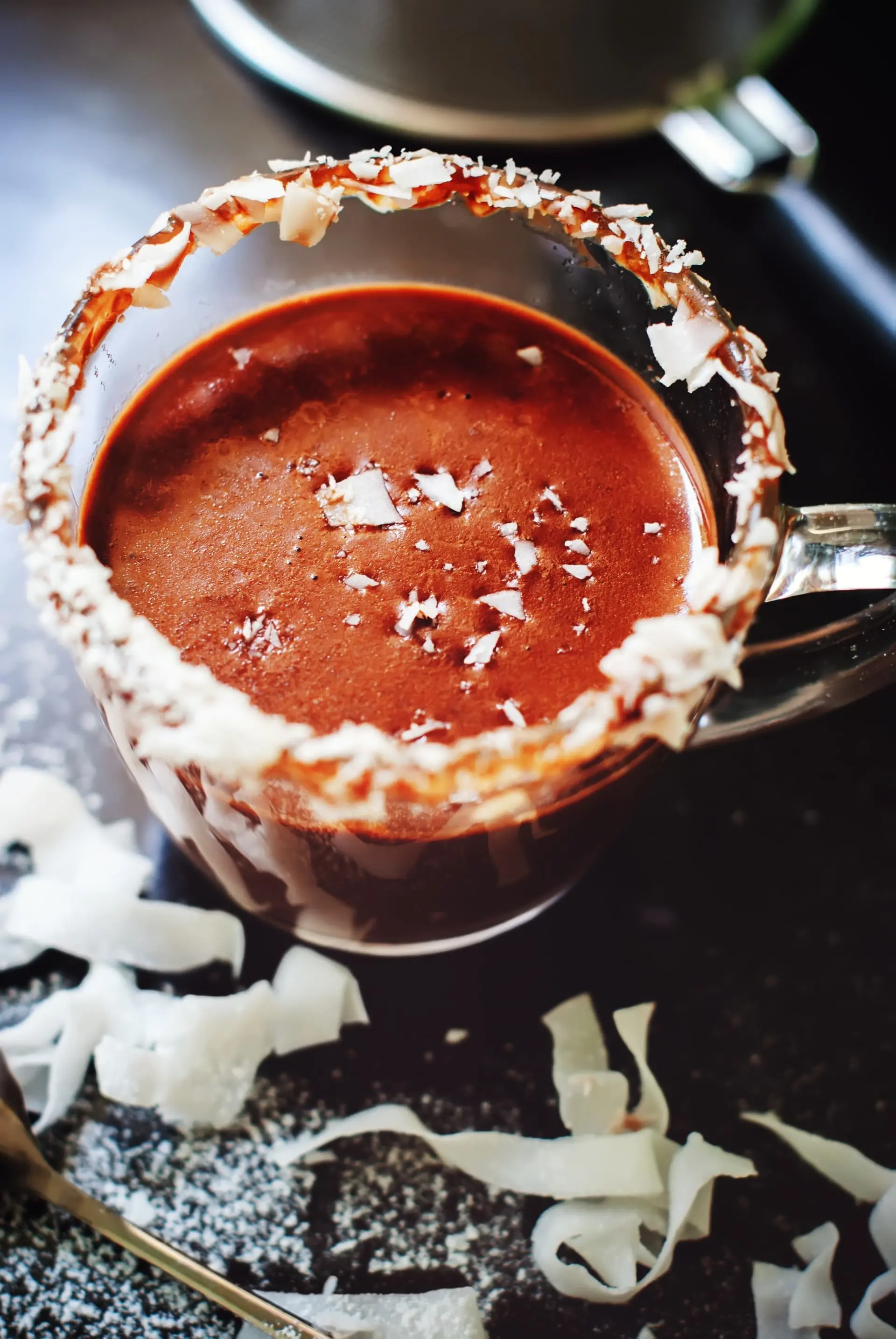 Toasted Coconut Hot Chocolate Recipe